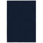 Möbelix Shaggy Waschbar Dunkelblau 80x150