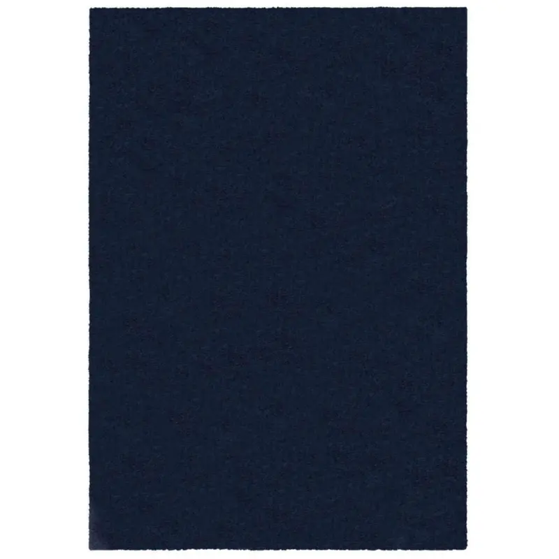 Shaggy Waschbar Dunkelblau 160x230