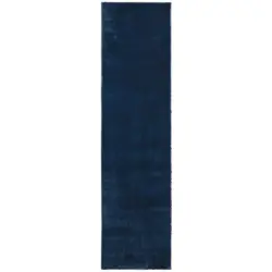Webteppich Sheen Rug Dark Blue 60x230