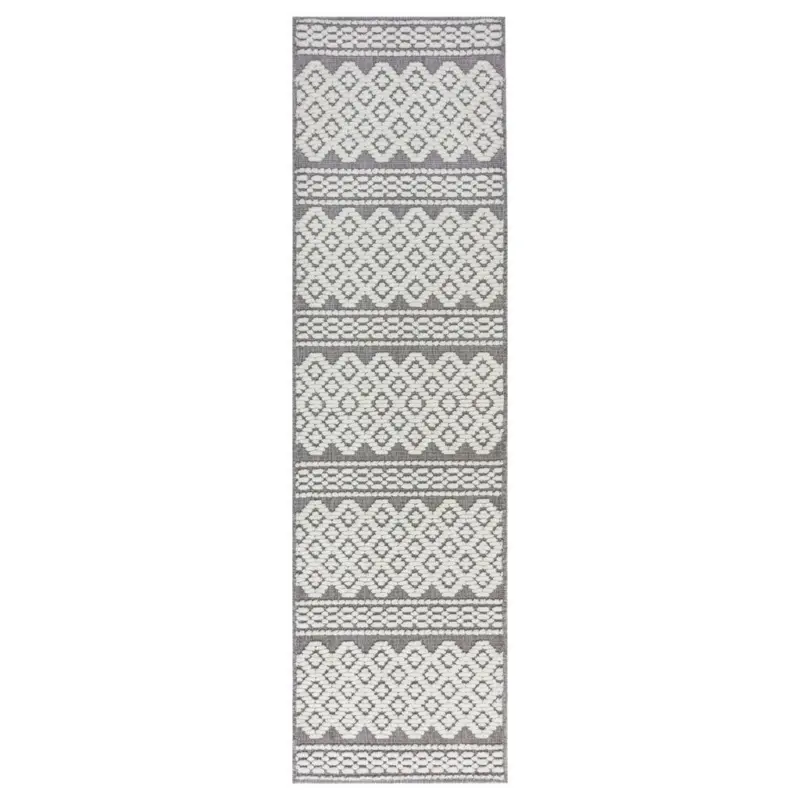 Webteppich Jhansi Grey 60x240