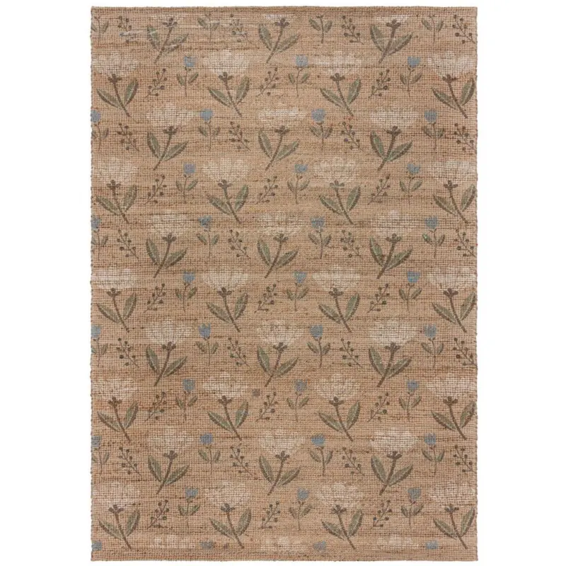 Juteteppich Arriana Jute Floral N 120x170
