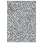 Möbelix Flachwebteppich Wallace Leaves Green 80x150
