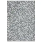 Möbelix Flachwebteppich Wallace Leaves Green 80x150