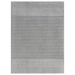 Webteppich Elton Stripe Wash Grey 80x160