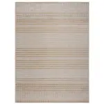 Möbelix Webteppich Elton Stripe Wash Beig 120x160