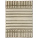 Möbelix Webteppich Elton Stripe Wash Green 80x160