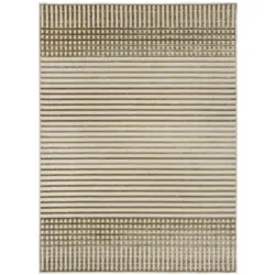 Webteppich Elton Stripe Wash Gree 160x240