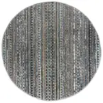Möbelix Flachwebteppich Camino Blue 140x140
