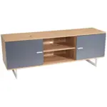 M&ouml;belix Tv-lowboard Wl6.824 B: 150 Cm Grau, Eichefarben