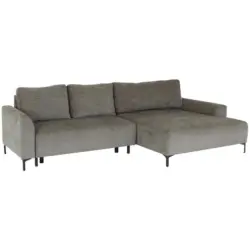 Ecksofa mit Schlaffunktion Integra Grün Chenille