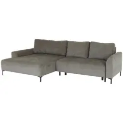 Ecksofa Mit Schlaffunktion Integra Gr&uuml;n Chenille