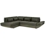 Möbelix Ecksofa Mit Schlaffunktion Park Hell-/dunkelgrün