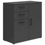 Möbelix Kommode Multi,cab.2d/2drawers,s588-Kom