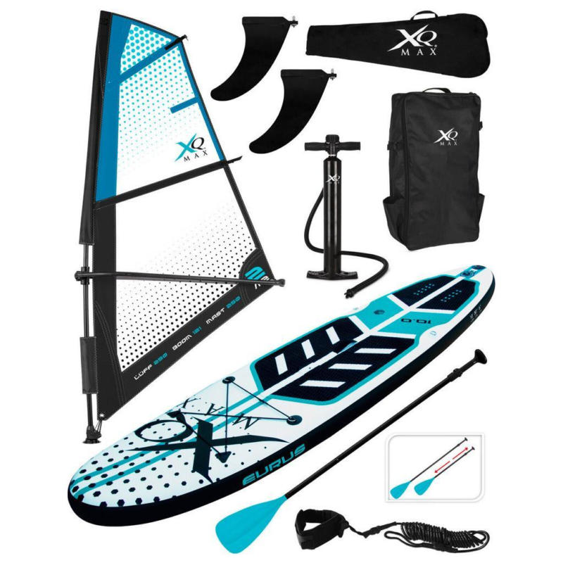 Xq Max Stand Up Paddle Aufblasbar Schwarz/Weiß/Blau