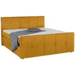 Möbelix Boxspringbett mit Topper mit Bettkasten 180x200 cm Medino