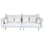Möbelix 2-Sitzer-Sofa Sing Creme