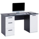 Möbelix Schreibtisch mit Stauraum B 138 cm H 76cm
