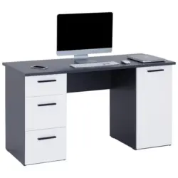 Schreibtisch mit Stauraum B 138 cm H 76cm
