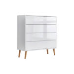 Möbelix Kommode 79 Cm Mailand, Weiß