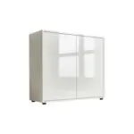 M&ouml;belix Kommode 79 Cm Mailand Typ 4, Wei&szlig;