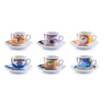 Möbelix Tassenset Espresso-Set 'magic Eyes'