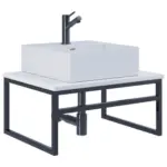 M&ouml;belix Waschtischkombi 2--Teilig. Waschplatz 'bitila 60'