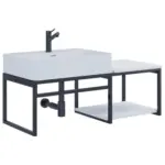 M&ouml;belix Waschtischkombi 2--Teilig. Waschplatz 'bitila 100'