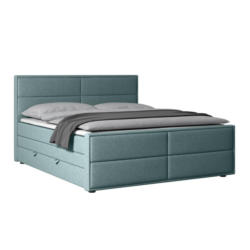 Boxspringbett Palermo 180x200 cm Blau