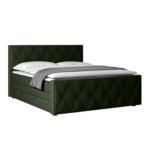Möbelix Boxspringbett Porto 180x200 cm Grün