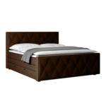 Möbelix Boxspringbett Porto 180x200 cm Braun