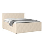 Möbelix Boxspringbett Porto 180x200 cm Weiß