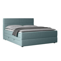 Boxspringbett Verona 180x200 Cm Blau