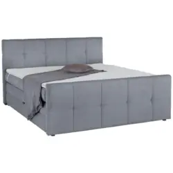 Boxspringbett mit Topper 160x200 Medino