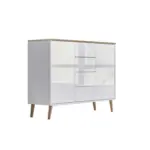Möbelix Kommode 105,5 Cm Mailand Typ 11 + Hf, Weiß