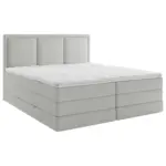 M&ouml;belix BOXSPRINGBETT Swing Hellgrau H2xH3 140x200cm