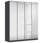 Möbelix Kleiderschrank Reflect Inkl. Inneneinteilung, 2 Körbe