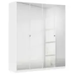 Möbelix Kleiderschrank Reflect inkl. Inneneinteilung, 2 Körbe