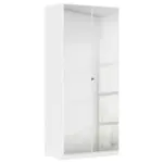 Möbelix Kleiderschrank Reflect Inkl. Inneneinteilung, 2 Körbe