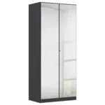 Möbelix Kleiderschrank Reflect Inkl. Inneneinteilung, 2 Körbe