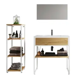 Badezimmer 4--Teilig. Waschplatz 'bitila 80'