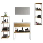 M&ouml;belix Badezimmer 5--Teilig. Waschplatz 'bitila 80'