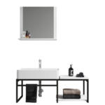 Möbelix Badezimmer 3--Teilig. Waschplatz 'bitila 100'