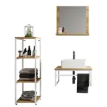 M&ouml;belix Badezimmer 4--Teilig. Waschplatz 'bitila 60'