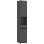 Möbelix Hochschrank Gw-Lemont Graphitfarben