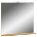 M&ouml;belix Badezimmerspiegel Gw-Menen Eichefarben