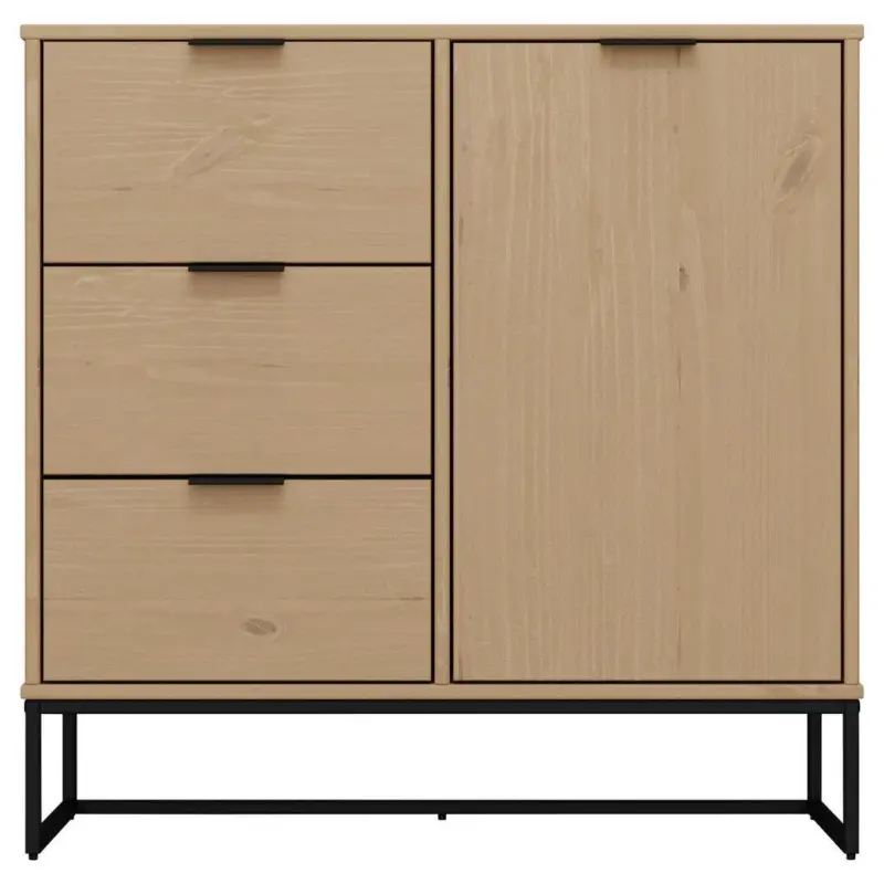 Kommode 101 Cm Vivo, Eichefarben