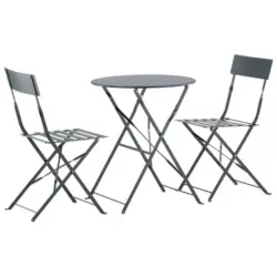 Balkonset 3-Tlg. Marseille aus Stahl