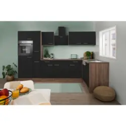 Einbauk&uuml;che Eckk&uuml;che M&ouml;belix Oliver L-Einbauk&uuml;che K&uuml;chenblock M&ouml;belix 310 cm