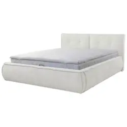 Polsterbett mit Lattenrost Lacjo Beige 160x200 cm