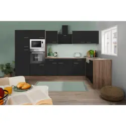 Einbauk&uuml;che Eckk&uuml;che M&ouml;belix Oliver L-Einbauk&uuml;che K&uuml;chenblock M&ouml;belix 340 cm